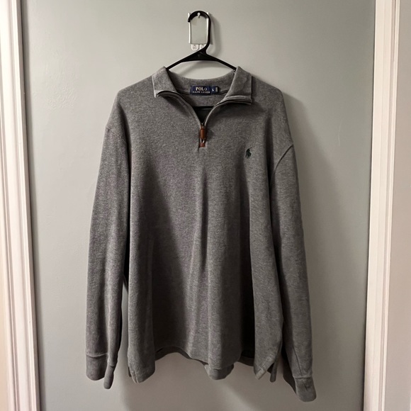 Polo ralph lauren quarter zip up pullover - Picture 1 of 3